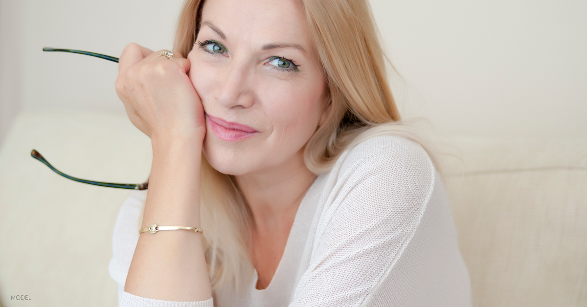 Woman considering CoolSculpting® for the first time